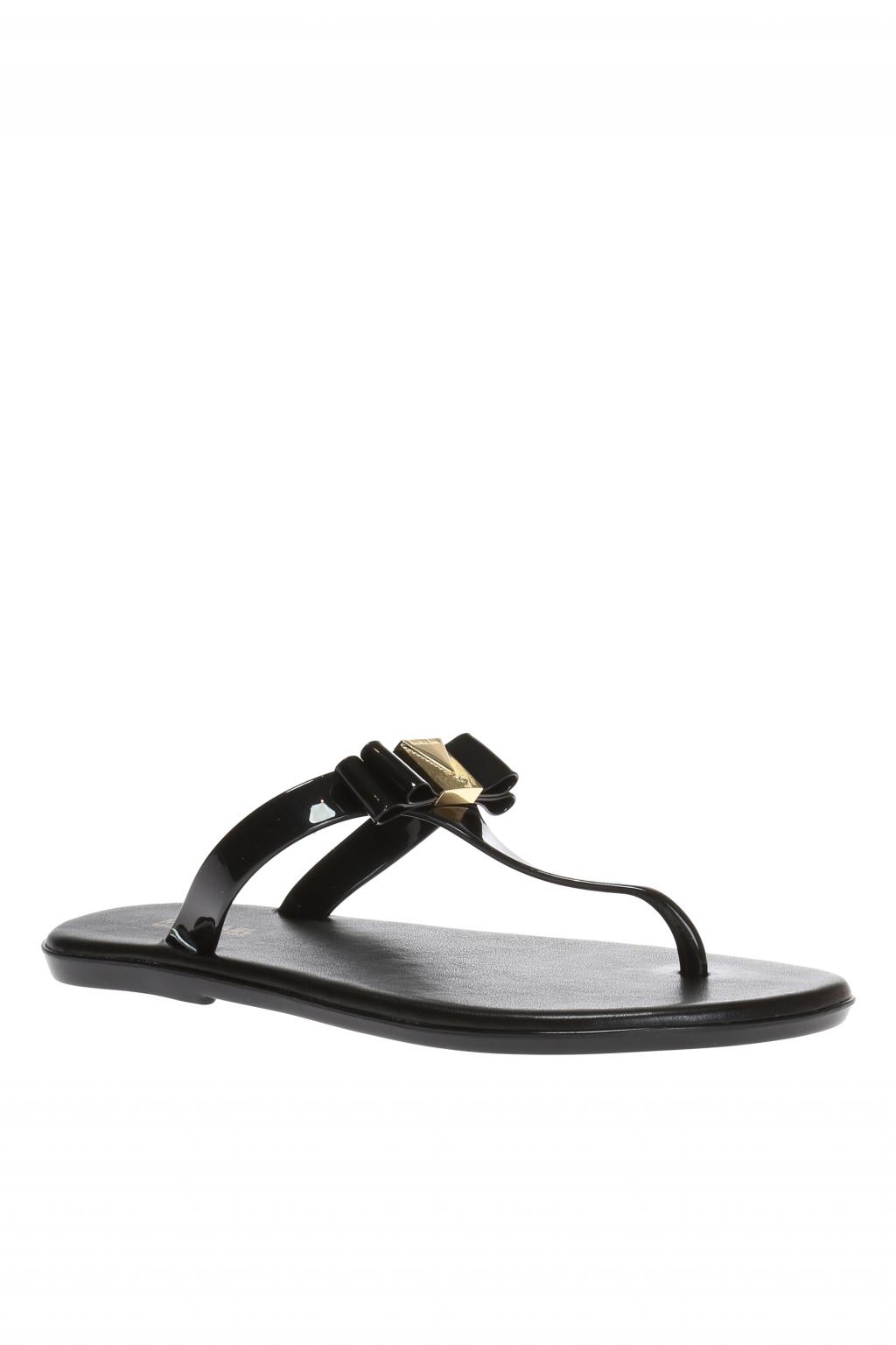 Michael kors store jelly sandals bow